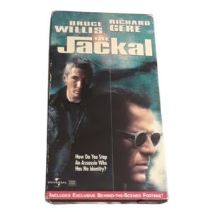 the jackal universal VHS video tape